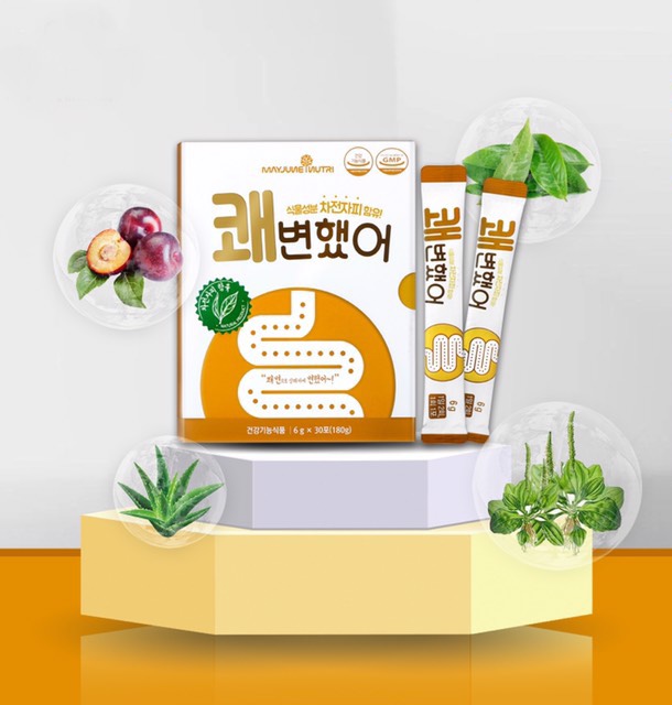  Chất xơ thảo dược Herbal Dietary Psyllium Mayjune Hàn Quốc 