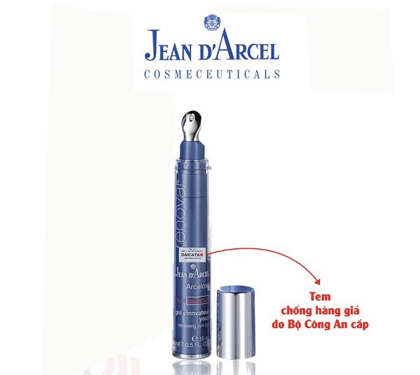  Gel giúp làm trẻ hóa và sáng da vùng mắt Jean D'Arcel - J31