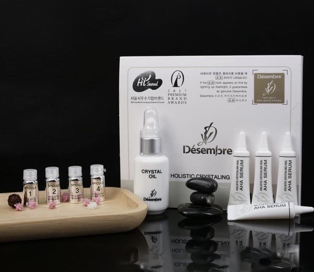 Set Vi kim tảo biển Holistic Crystaling Peel - Desembre