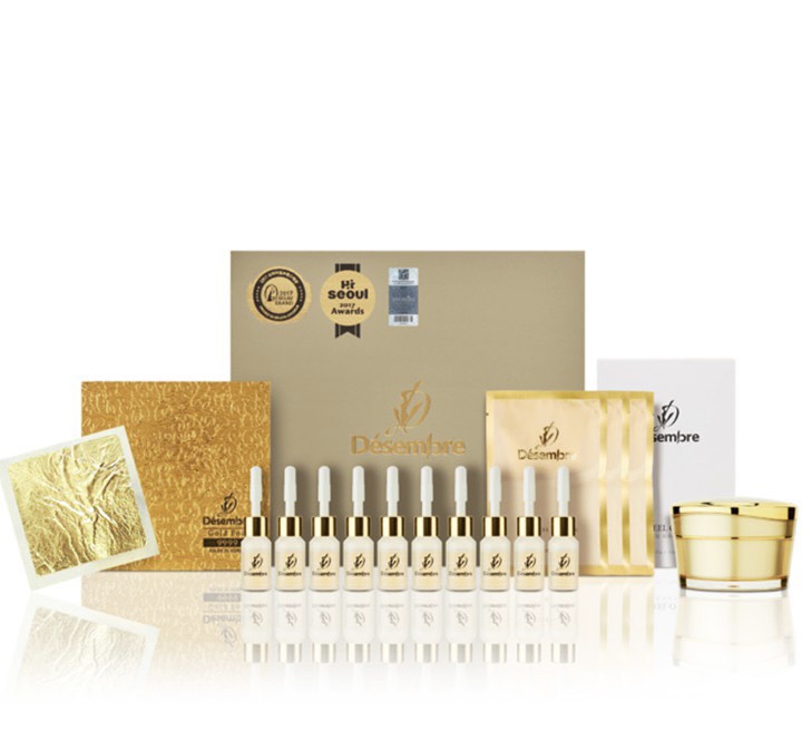 Set Dát vàng nâng cơ 24K Luxury Gold Therapy - Desembre
