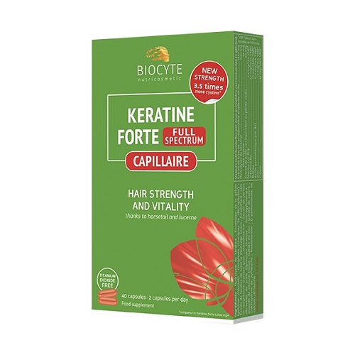 B04 – Keratine Forte Full Spectrum – Viên Uống Giúp Tăng Cường Mọc Tóc, Giảm Rụng Tóc