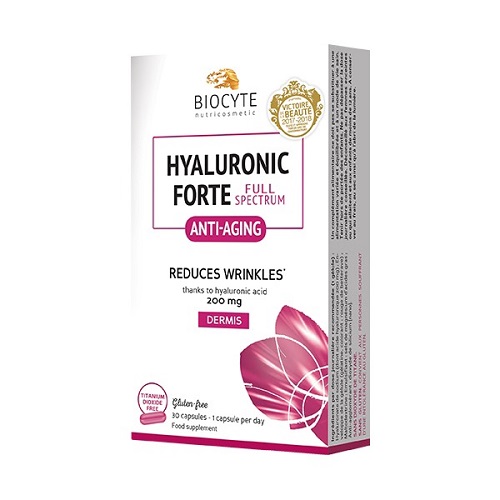 B02 – Hyaluronic Forte Full Spectrum – Viên Uống Giúp Giảm Nhăn, Cung Cấp Độ Ẩm Da