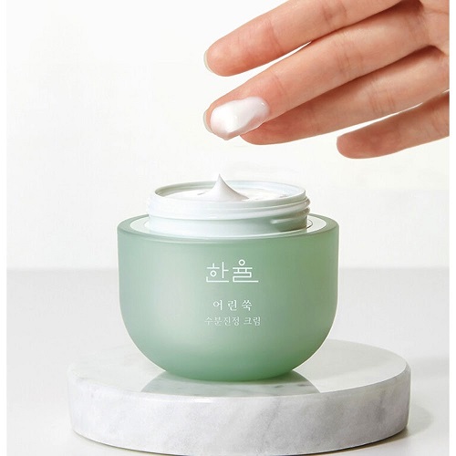 KEM DƯỠNG DA TỪ LÁ NGẢI CỨU NON HANYUL PURE ARTEMISIA CALMING WATER CREAM  