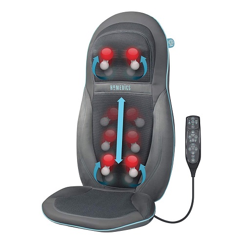 Đệm ghế massage công nghệ Shiatsu GEL 3D chuyên nghiệp HoMedics SGM-1600