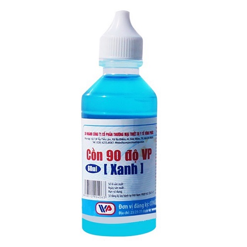 Cồn xanh 90 độ Vĩnh Phúc 50ml