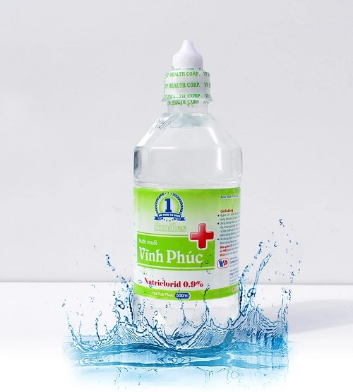 Nước muối sinh lý Vĩnh Phúc 500ml