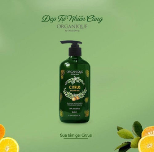 Sữa tắm hương cam chanh Organique Citrus Shower Gel 500ml 