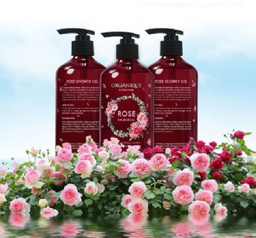  Sữa tắm hoa hồng Organique Rose Shower Gel 500ml 