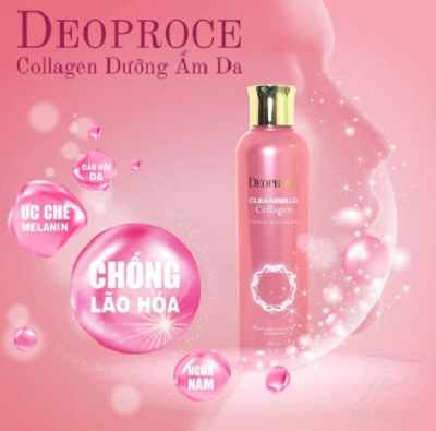 Nước hoa hồng Collagen Deoproce