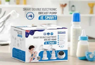           Máy hút sữa điện đôi 30 cấp độ Biohealth IE Smart     