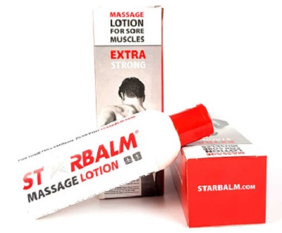       Kem xoa bóp Starbalm Massage Lotion giúp giảm đau cơ, khớp