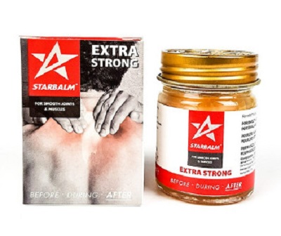            Cao Starbalm đỏ hỗ trợ giảm mỏi cơ, tăng tuần hoàn máu qua các cơ