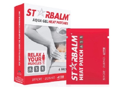           Miếng dán nhiệt Starbalm Aqua Gel Heat Patch hỗ trợ giảm đau nhanh, kháng viêm