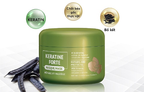 Keratine Forte Masque - Mat na nuoi duong toc