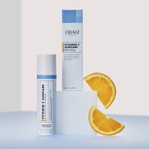 Kem chong nang duong da sang deu mau OBAGI CLINICAL Vitamin C Suncare Broad Spectrum SPF 30 Sunscreen