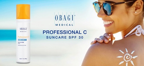 kem chong nang chua vitamin C Obagi Professional-C Suncare Broad Spectrum SPF 30 Sunscreen