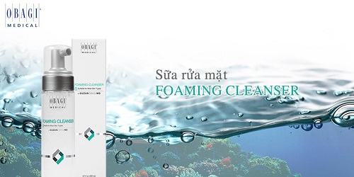 Sua rua mat cho da nhay cam SuzanObagiMD Foaming Cleanser