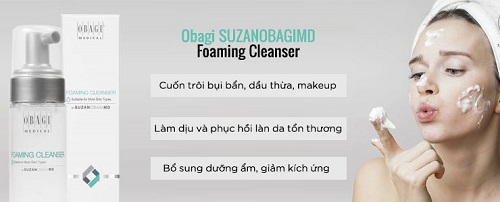 sua rua mat cho da nhay cam SuzanObagiMD Foaming Cleanser