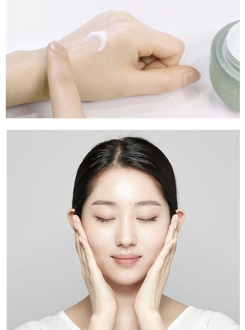 kem duong da tu lá ngai cuu non HANYUL PURE ARTEMISIA CALMING WATER CREAM