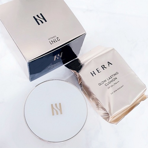 Phan nuoc Hera Glow Lasting Cushion SPF50/PA+++