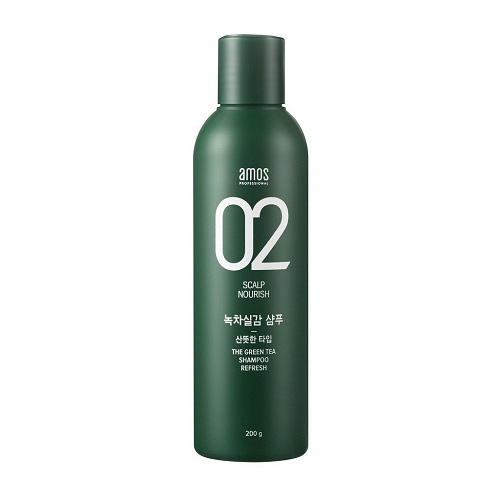 Dau goi AMOS PROFESSIONAL FEEL THE GREEN TEA SHAMPOO