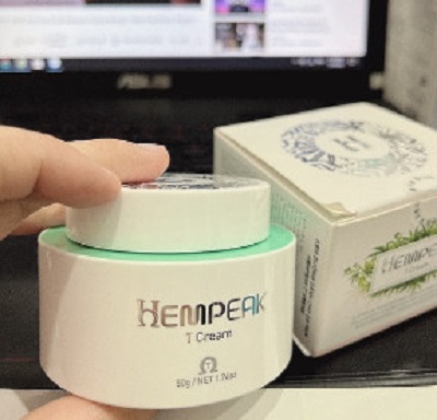 kem duong danh cho da mun HEMPEAK T CREAM 1