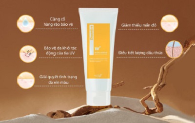 mat na duong trang da White Science Briliant E.R Cream Mask Desembre Han Quoc