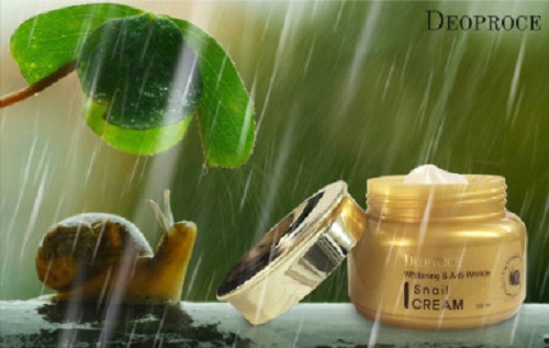 kem oc sen chong lao hoa chuyen sau deoproce Han Quoc whitening & anti-wrinke snail cream