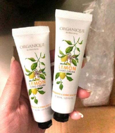 kem duong tay Organique huong chanh Rose Hand Cream