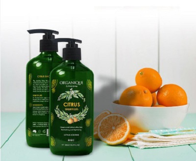 sua tam huong cam chanh Organique Citrus Shower Gel 